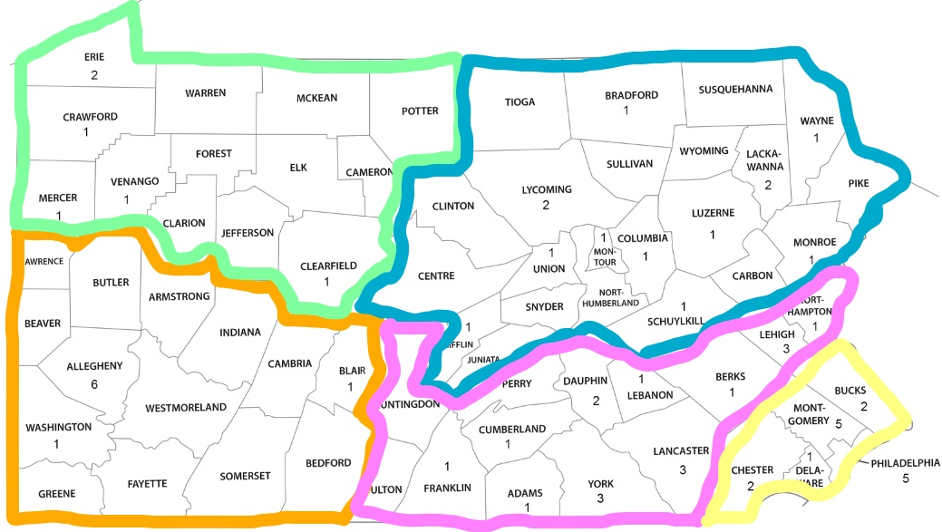 pa pqc regional map